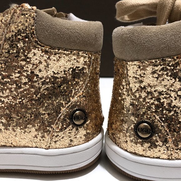 Brand new OZWEAR UGG Warm High Top Glitter Shoes - Picture 5 of 10